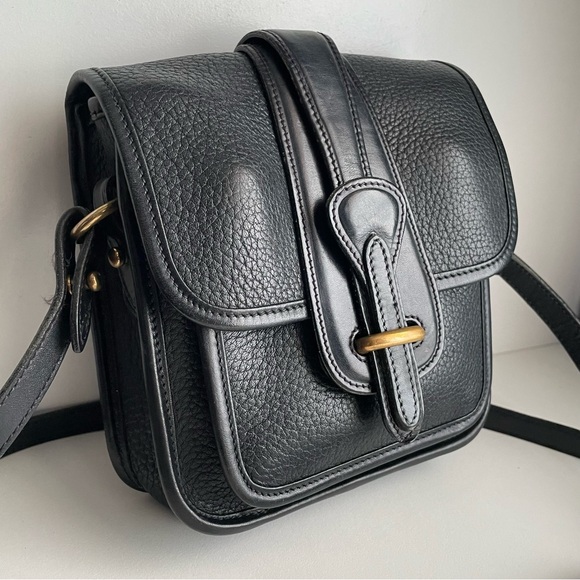 Dooney & Bourke AWL leather Pocket Binoculars mini Equestrian crossbody Bag P124 - Picture 1 of 16